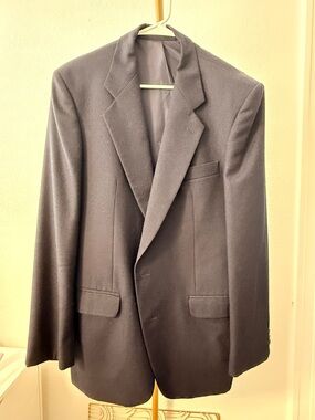 Alexandre of England Wool Blazer 40R Gray Made in England Classic Mens Jacket